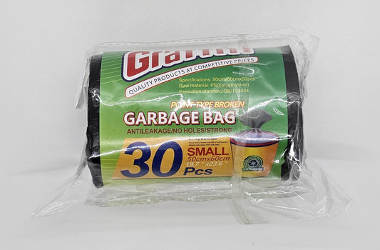 Plastic Garbage Bag 30 Pieces 50cm X 60cm